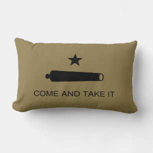 Kom & Pak het! Texas State slagvlag Kussen