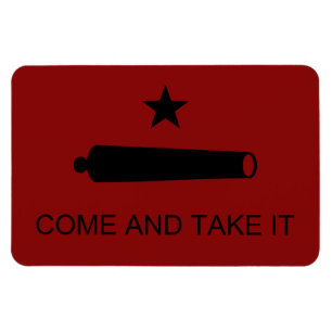 Kom & Pak het! Texas State slagvlag Magneet
