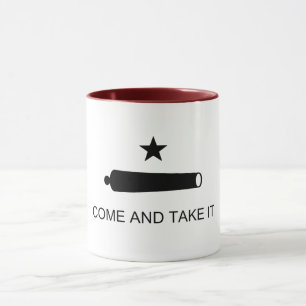Kom & Pak het! Texas State slagvlag Mok