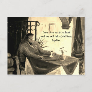 Kom, praten we over vroeger briefkaart