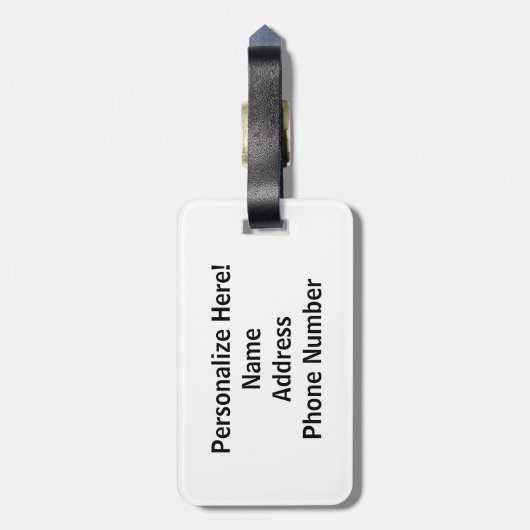 Kom samen bagagelabel (Achterkant verticaal)