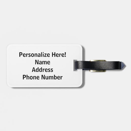 Kom samen bagagelabel (Achterkant horizontaal)