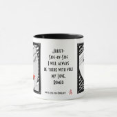 Kom samen (gepersonaliseerd) mok (Midden)