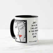 Kom samen (gepersonaliseerd) mok (Voorkant links)