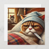 Kom snel goed! feestdagenkaart (Voorkant / Achterkant)