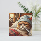 Kom snel goed! feestdagenkaart (Staand voorkant)