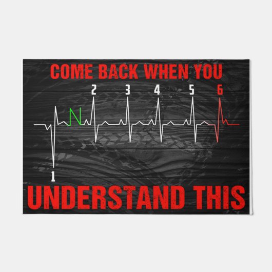 Kom terug als je dit begrijpt deurmat (Voorkant)