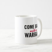 Kom terug met een bevel koffiemok (Voorkant rechts)
