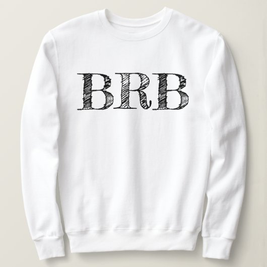 Kom Terug Sweatshirt - Dames Lettering! (Design voorkant)
