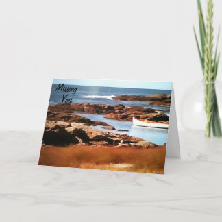 "KOM THUIS ZODAT IK U KAN HOUDEN IN MIJN ARMS" KAART