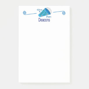 Kom uit voor Deacons Post-it® Notes