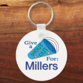 Kom uit voor Millers Sleutelhanger (Voorkant)