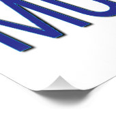 Kom uit voor muzikanten perfect poster (Hoek)