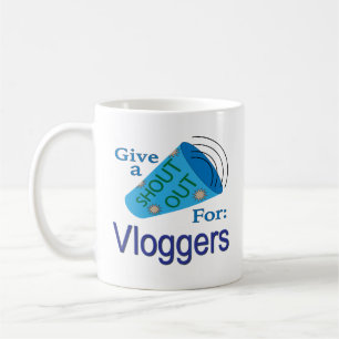 Kom uit voor Vloggers Koffiemok