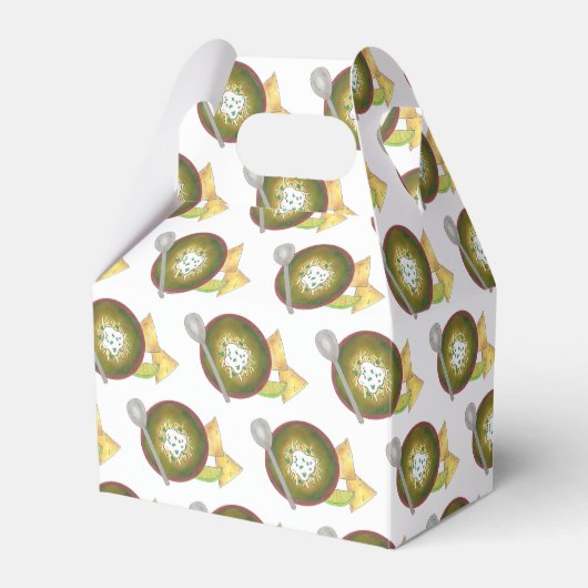 Kom van Green Chili Chili Chile Verde Cookoff Bedankdoosjes (Voorkant Zijde)