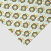 Kom van Green Chili Chili Chile Verde Cookoff Tissuepapier (Detail)