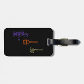 Kom, we vliegen bagagelabel (Achterkant horizontaal)