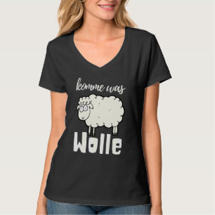 Kom: Wol Cute Sheep Wool Tube Sewing Crochet T-shirt