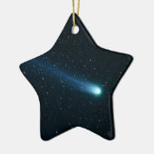 Komaan in Night Sky Keramisch Ornament (Links)