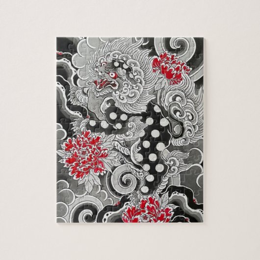 Komainu Legpuzzel (Verticaal)