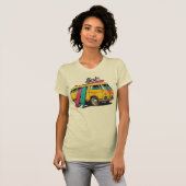 Kombi Surfer T-shirt (Voorkant volledig)