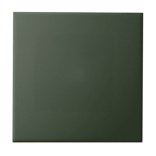 Kombu Green Solid Color Tegeltje (Voorkant)