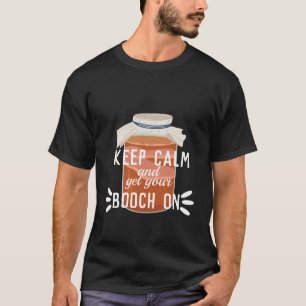 Kombucha KEEP CALM en krijg je boekje aan T-shirt