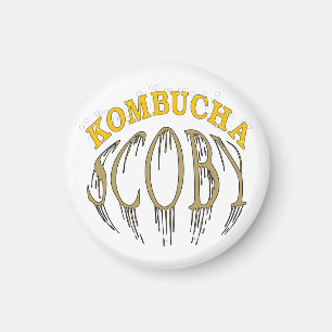 Kombucha Scoby Magneet