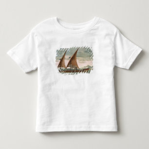 Kombuis onder zeilen, vliegnorm van de Commande Kinder Shirts