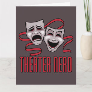 Komedie En Tragedie Theaternerd Kaart