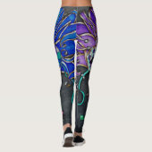 Komedie/Tragedie Jester Mask Leggings (Achterkant)