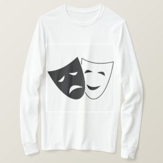 Komedie Tragedie Theater Maskers T-Shirt