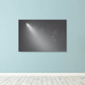 Komeet 73P:Schwassmann-Wachmann Canvas Afdruk (Insitu (Houten vloer))