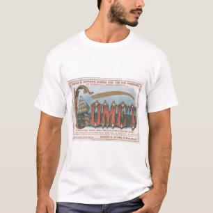 Komeet Clipper Zeilen T-shirt