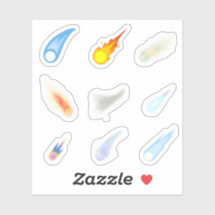 Komeet Stickers