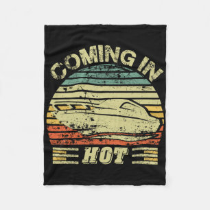 Komend Heet Shirt Pontoon Kapitein Fleece Deken