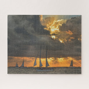 komend Storm op Sunset in Key West, Florida Legpuzzel