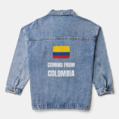 Komend uit Colombia Denim Jacket (Achterkant)