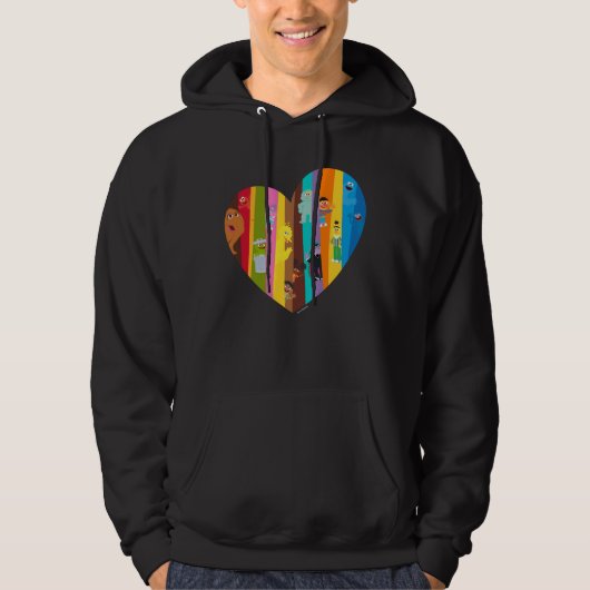 Komende Samen Harten Hoodie (Voorkant)