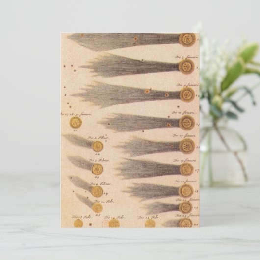 Kometen van Stanislaw Lubieniecki,  sterrenkunde (Staand voorkant)