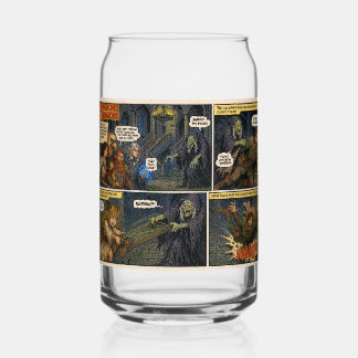 Komieke Grappige D&D Beker! Blikvorm Glas