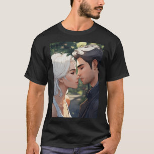 komische stijl t-shirt