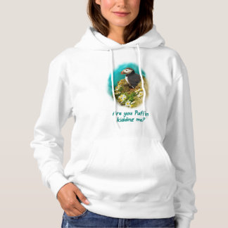 Komische sweatshirt - Ben je Puffin Kidding Me?
