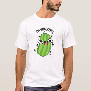 Komkommer Grappig Berzerk Komkommer Pun T-shirt