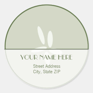 Komkommeradreslabel Sticker