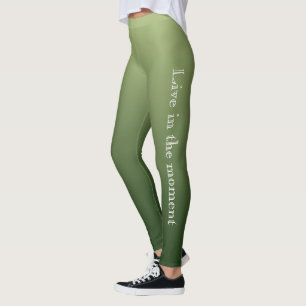 komkommergroen leggings