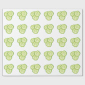 Komkommers Cadeaupapier (Vlak)