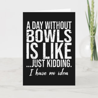 Kommen grappig sport cadeau idee kaart