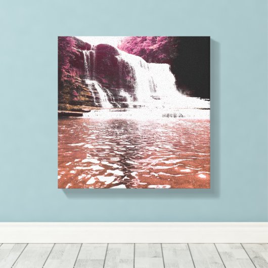 kommins herfsten canvas afdruk (Insitu (Houten vloer))