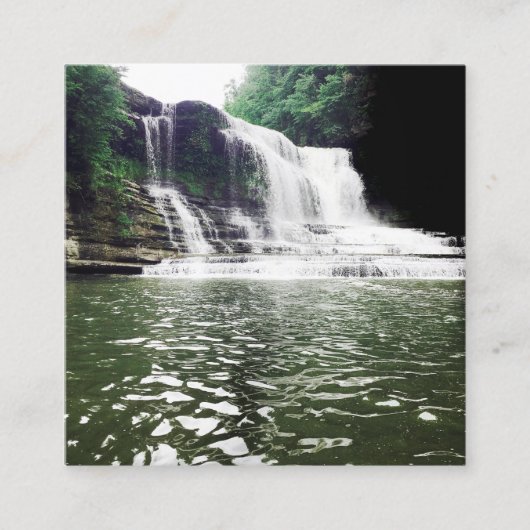 kommins herfsten vierkante visitekaartje (Voorkant)